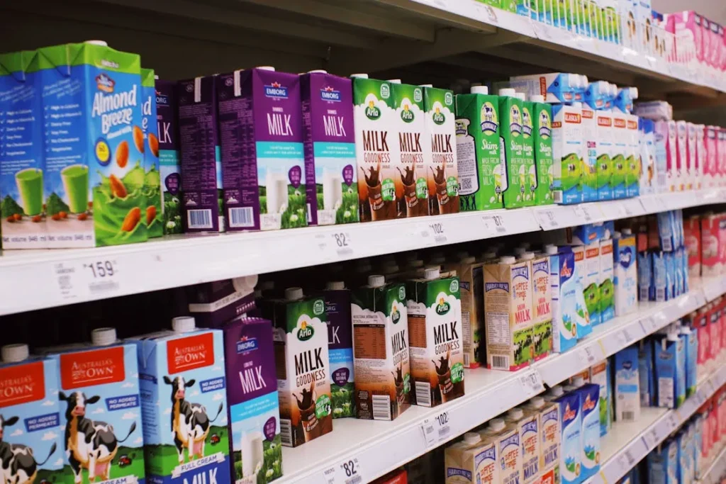 supermarket shelf